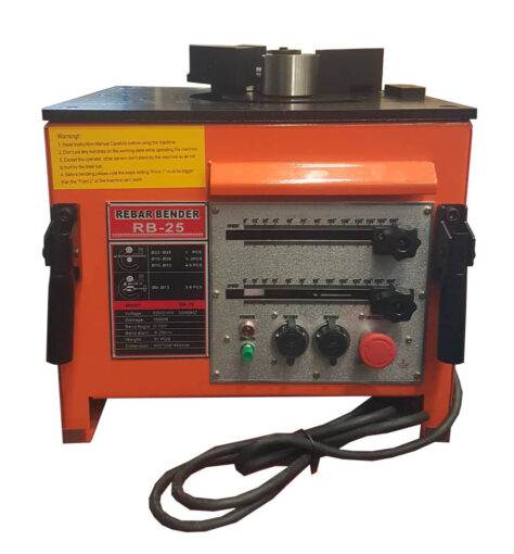 เครื่องดัดเหล็กไฟฟ้าขนาดเล็ก แบบพกพา