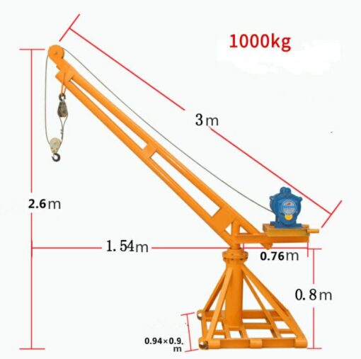 มินิเครน รอกยกไฟฟ้า (electric hoist)